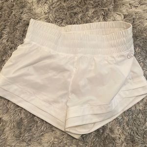 White Calia shorts